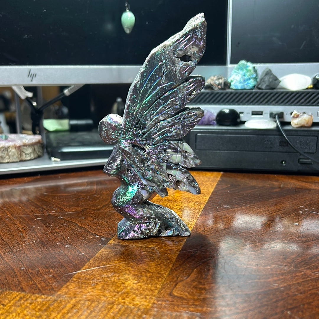 Aura coated Sphalerite