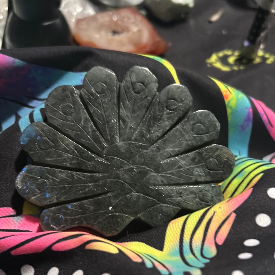 Labradorite peacock