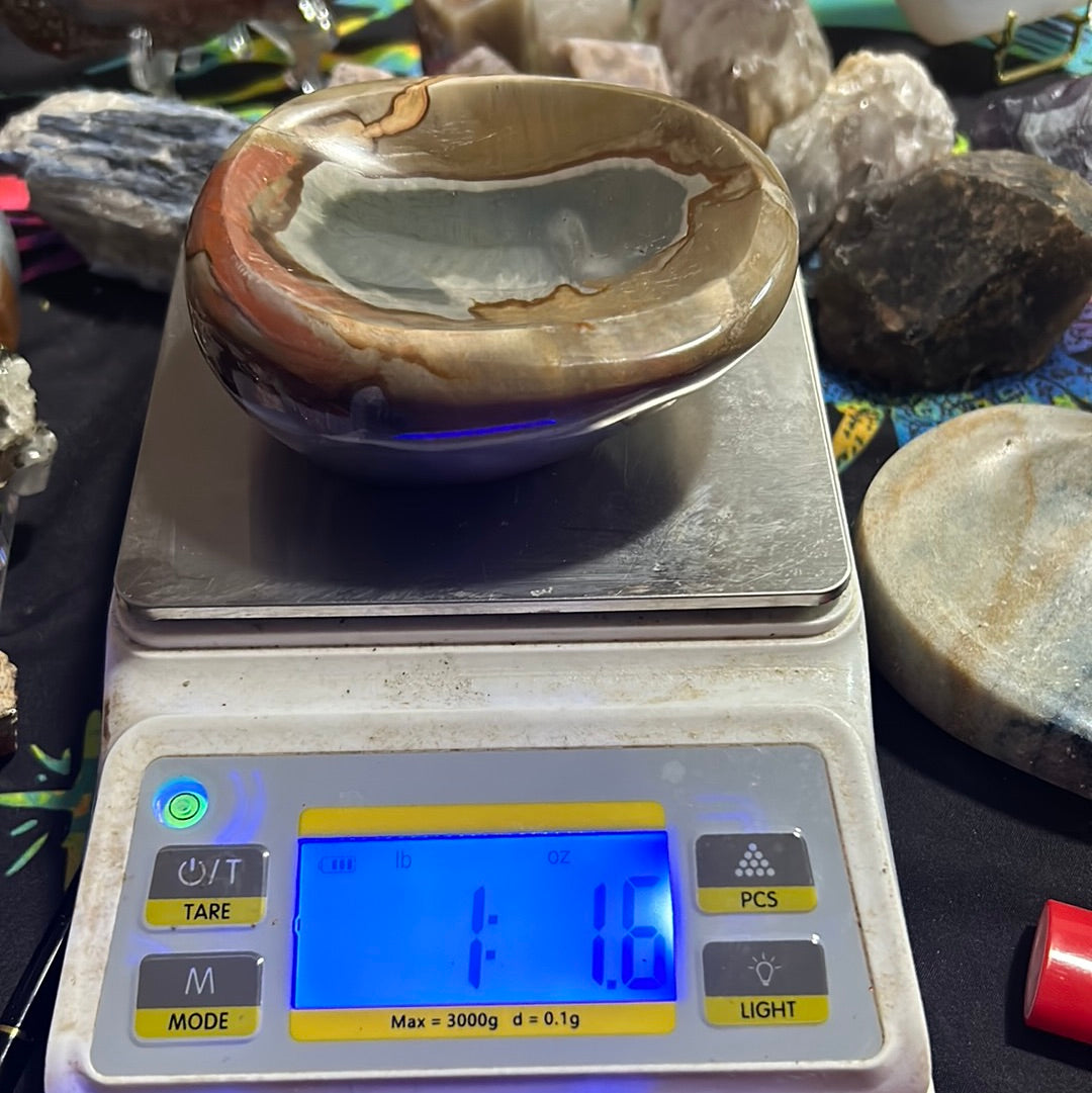 Polychrome Jasper Bowl
