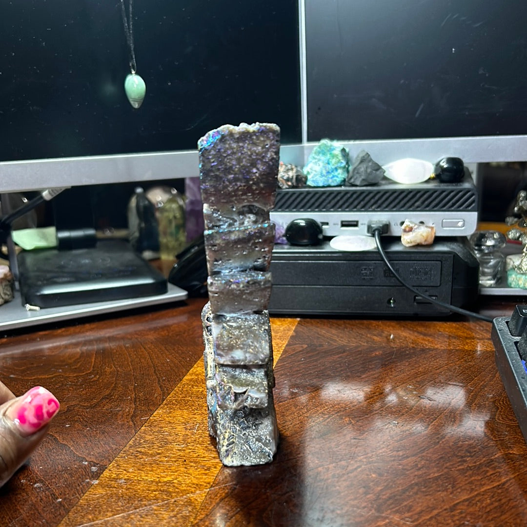 Aura coated Sphalerite
