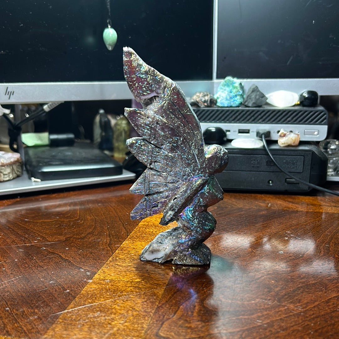 Aura coated Sphalerite