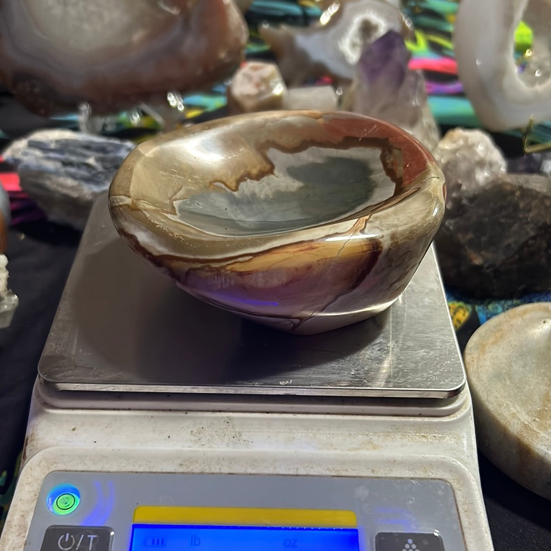 Polychrome Jasper Bowl