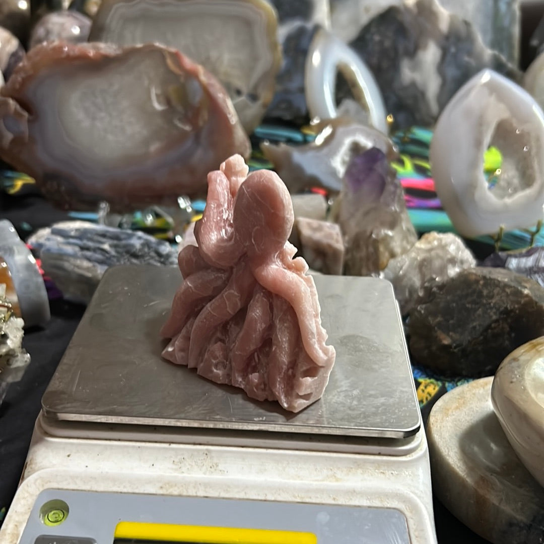 Pink Opal Octopus
