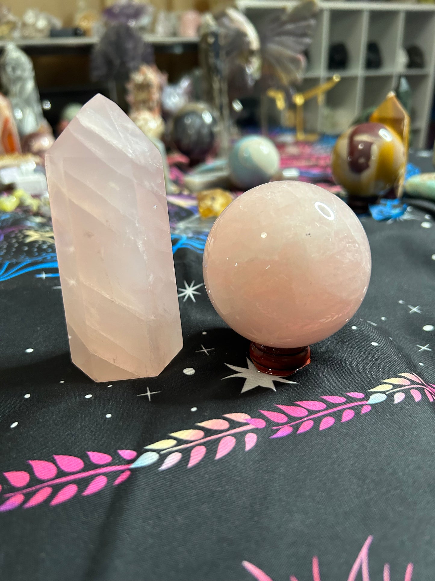 Rose quartz, bundle