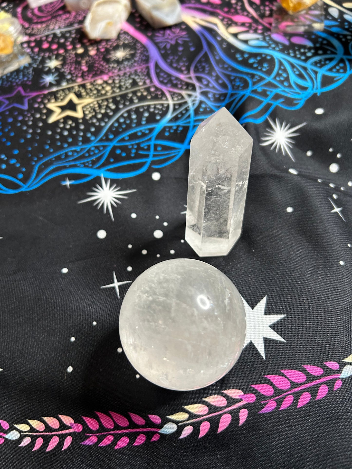 Clear quartz bundle