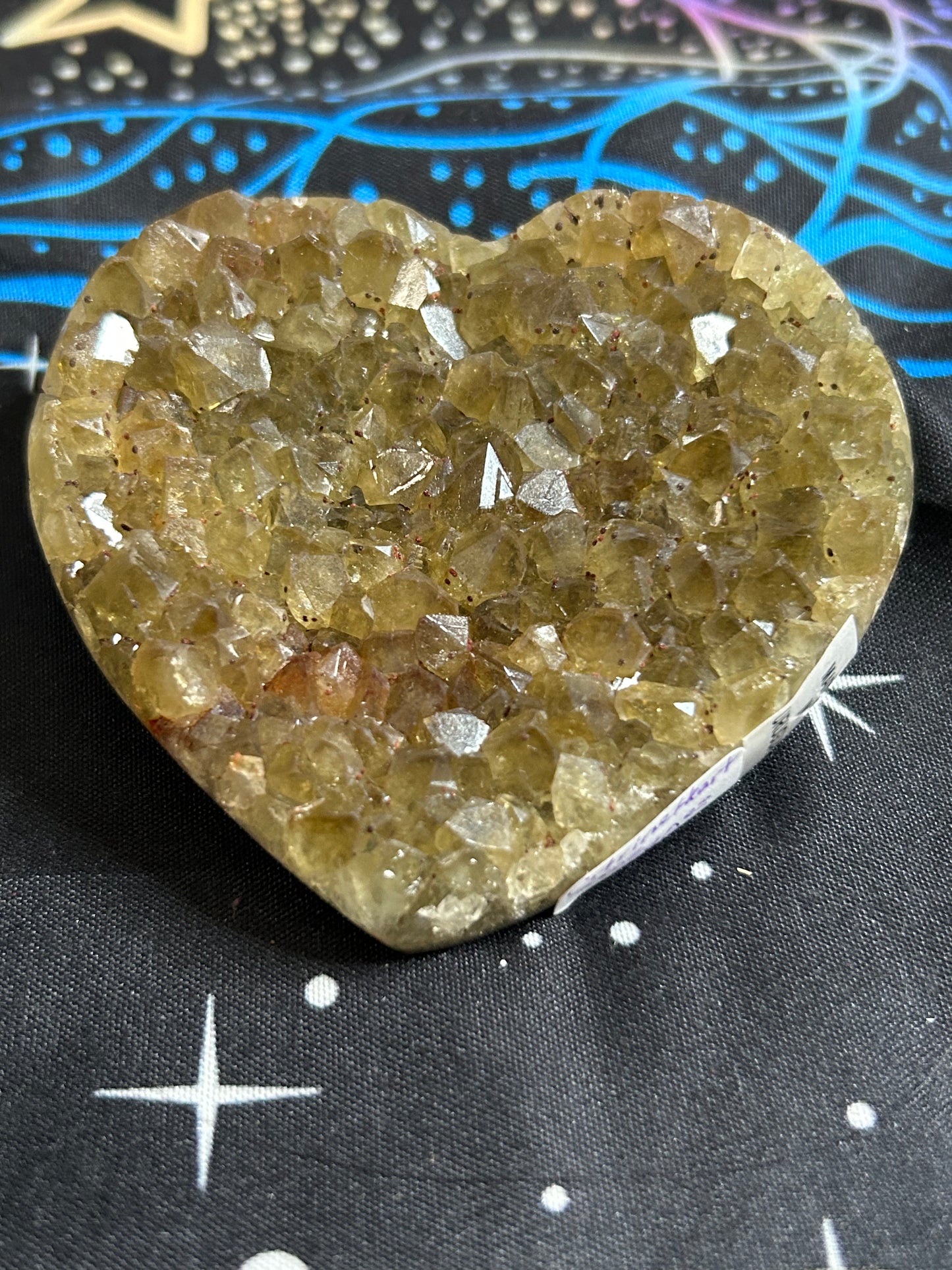 Beautiful, citrine heart