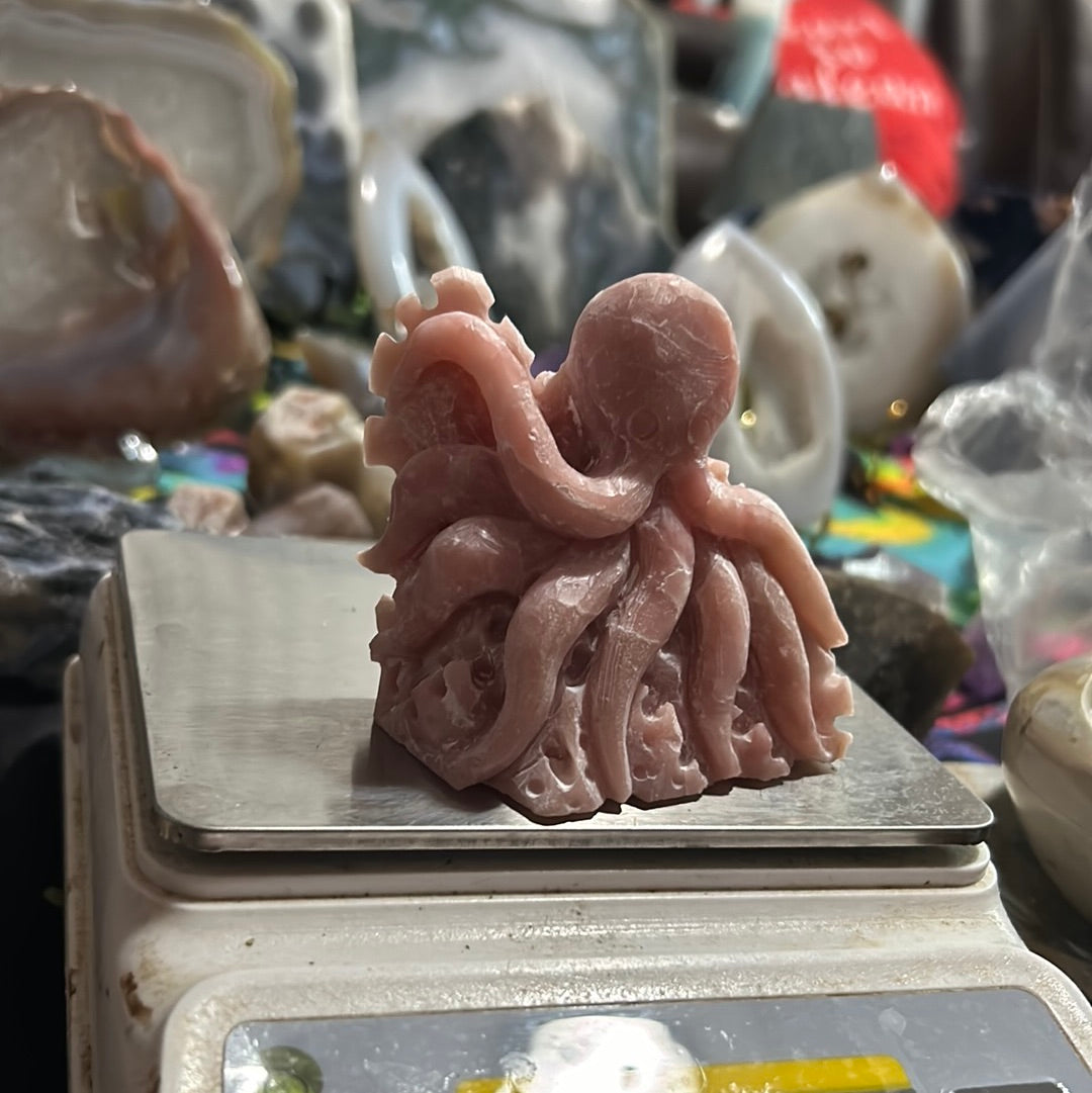 Pink Opal Octopus